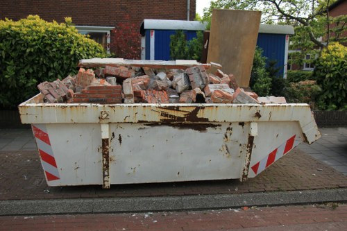 House clearance professionals working in a Lewisham home