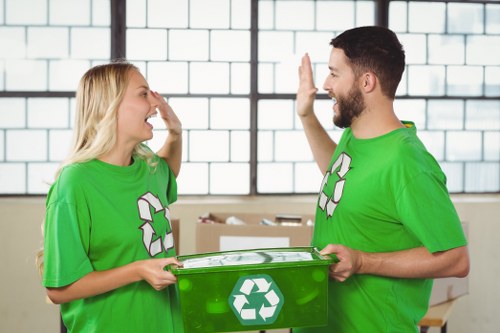 Environmentally responsible office clearance practices